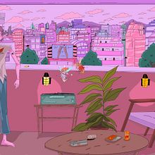 My project in Illustration and GIF Creation on Procreate course. 2D Animation, Character Animation, Character Design, Concept Art, and Traditional illustration project by Rimsha Ahmed - 03.09.2021