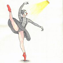 Mi Proyecto del curso: Bailarina. Ilustração tradicional projeto de Juan Estrada - 07.03.2021
