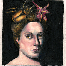 Il mio progetto del corso: Ritratto creativo in chiaroscuro con matita. Fine Arts, Portrait Drawing, and Traditional illustration project by claudiabuxus - 03.07.2021