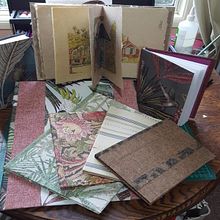 My project in Handmade Binding without Stitches course. Un proyecto de Encuadernación de Sue Hindmarsh - 08.03.2021