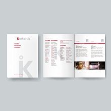Teatro Katharsis. Un proyecto de Diseño gráfico de Belén Olivas - 08.03.2021