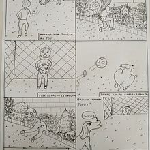 Meu projeto do curso: De iniciante a superdesenhista 6 imagens BD. Design project by Pascale - 03.22.2021