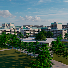 Porfolio de trabajos realizados en la Universidad. Un progetto di Architettura e Modellazione 3D di Camila De Titto - 08.03.2021