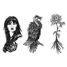 Mein Kursprojekt: Blackwork Tattoodesign. Un progetto di Design di tatuaggi di Grosser Tatzelwurm - 08.03.2021