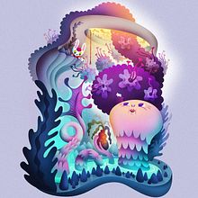 The Water Pilfer. Character Design, Children's Illustration, Comic, Concept Art, Creativit, Digital Illustration, Traditional illustration, and Vector Illustration project by Nathan Jurevicius - 03.08.2021
