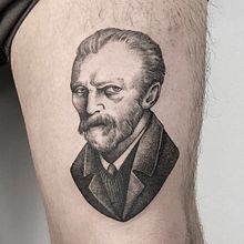 Tatuajes de retratos. Tattoo Design project by Mazvtier - 03.08.2021