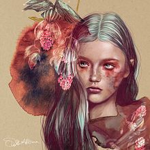 Mon projet du cours : Portrait illustré avec Procreate. Un proyecto de Dibujo digital de Florence Salvati - 08.03.2021