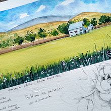 Mi Proyecto del curso: Cuaderno de viaje en acuarela. Traditional illustration project by Luli Oliva - 03.12.2021