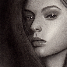 Mi Proyecto del curso: Retrato artístico al carboncillo: creando atmósferas. Artistic Drawing, Portrait Drawing, and Traditional illustration project by Elvia De La Torre - 03.09.2021