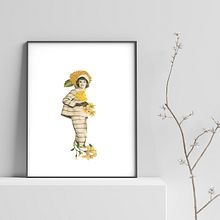 Colección Blooming Women para Saatchiart.. Collage, and Traditional illustration project by Sdraswi - 03.09.2021