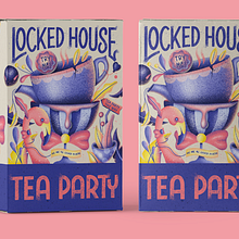 Lockdown Illustration Series (Affinity Designer). Digital Lettering, Traditional illustration, and Packaging project by Jimbo Bernaus - 04.17.2020