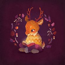 Cosy Winter | Domestika Time-lapse. Children's Illustration, Digital Illustration, and Traditional illustration project by Gemma Gould - 03.09.2021