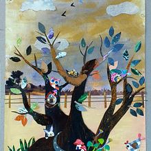 Mi Proyecto del curso: El ombu de mi infancia Ein Projekt aus dem Bereich Collage von María Cristina Salcedo - 16.03.2021