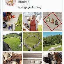Brand for Viking Age Clothing on Instagram. Digital Marketing project by Susanna Broomé - 03.09.2021
