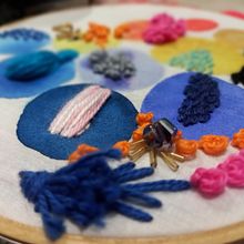 Mi Proyecto del curso: Técnicas básicas de bordado y acuarela. Embroider project by Sofia Chávez Perla - 03.10.2021