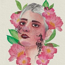 Retrato Ilustrado en Acuarelas II. Digital Illustration, and Watercolor Painting project by Rita Carboni - 12.10.2020