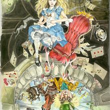 Alicia- acuarela. Fine Arts project by Beatriz Rodriguez - 03.10.2021