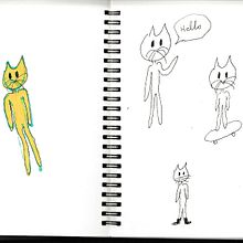 Cat Ein Projekt aus dem Bereich Collage und Zeichnung von Tereza Kleovoulou - 10.03.2021