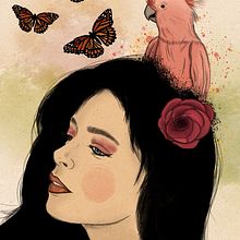 Loving Nature, 2020. Un proyecto de Ilustración digital de Anne González - 27.03.2020