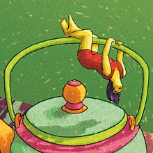 Tetera II.. Un proyecto de Ilustración tradicional, Ilustración con tinta e Ilustración digital de María José Andúgar - 10.03.2021