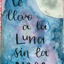 Mi Proyecto del curso: Caligrafía con pinceles de agua para principiantes. Calligraph, and Watercolor Painting project by Lucía Otzoy - 03.10.2021