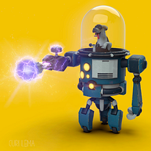 Mi Proyecto del curso: Introducción al modelado hard surface. 3D project by Cury Lema - 03.10.2021
