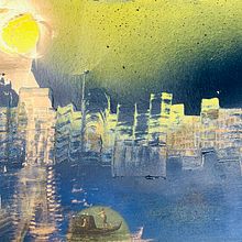 Venice Light. Acr, and lic Painting project by Lovely Jocelyn - 03.11.2021