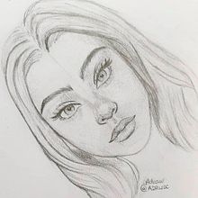 Dibujos retratos a lápiz. Un proyecto de Dibujo, Dibujo a lápiz, Dibujo artístico, Dibujo de Retrato y Dibujo realista de Adriana Diaz C. - 11.03.2021