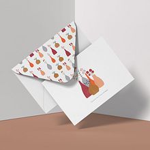 Enyoy the little things - Greeting card & Pattern Ein Projekt aus dem Bereich Verlagsdesign und Grafikdesign von Lucia Naranjo - 11.03.2021