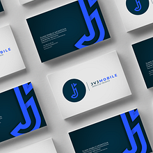 JVJ Mobile. Un proyecto de Br, ing e Identidad, Diseño y Marketing de Claudia Rivera - 11.03.2021
