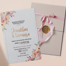 Invitaciones Xiomara. Un proyecto de Diseño e Ilustración tradicional de Claudia Rivera - 11.03.2021
