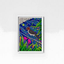cardenal  tropical . Un proyecto de Bellas Artes, Concept Art, Creatividad, Dibujo, Dibujo a lápiz, Dibujo artístico, Dibujo realista, Diseño digital, Diseño gráfico, Fotografía para Instagram, Ilustración editorial, Ilustración tradicional, Ilustración botánica, Ilustración con tinta, Ilustración infantil, Ilustración naturalista				, Instagram, Lettering, Paisajismo, Pattern Design, Pintura, Pintura a la acuarela, Pintura acrílica y Pintura gouache de Ruel Joürz Alfaro - 11.03.2021