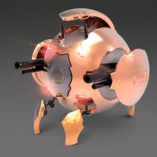 Hard Surface 3d . Un projet de 3D, Art conceptuel , et Modélisation 3D de Jose Trullenque - 16.12.2020