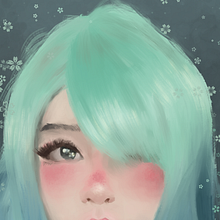 Retrato random de una chica. Digital Drawing, Digital Illustration, and Digital Painting project by Miguel A. Guzmán - 05.14.2020