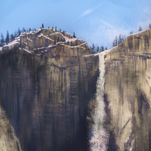 La montaña sagrada. Digital Drawing, Digital Illustration, and Digital Painting project by Miguel A. Guzmán - 05.24.2020