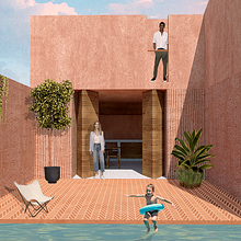 Mi Proyecto del curso: Representación gráfica de proyectos arquitectónicos. Architecture, Digital Architecture, and Digital Illustration project by Joselyn Guevara Quiñones - 03.12.2021