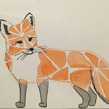 Animales Imaginados como Frutas. Traditional illustration, and Watercolor Painting project by Iris Quiroga - 03.11.2021