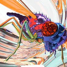 Flygon Dry. 3D project by Sonali Mukherjee - 10.28.2020