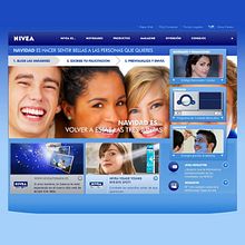 Nivea - microsite Ein Projekt aus dem Bereich Webdesign von Roberto García - 15.03.2021