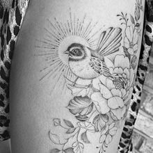 Bird Tattoos. Tattoo Design project by Ella Storm - 03.07.2021