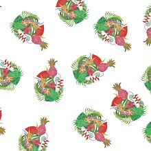 Tropical. Traditional illustration, and Botanical Illustration project by Maria Angeles Salazar Rustarazo - 03.12.2021