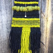 Mi Proyecto del curso: Introducción al tejido en telar de bastidor. Un progetto di Fiber Art di Daniela De la Fuente - 12.03.2021