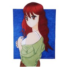 Meu projeto do curso: Técnicas para colorir desenho mangá com marcadores. Drawing, and Manga project by stellasmaha - 03.15.2021