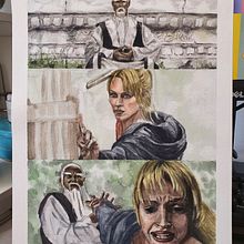 Kill Bill. Watercolor Painting project by tpazlla - 03.13.2021
