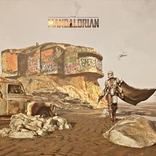 Mandalorian. Un proyecto de Diseño 3D, Diseño gráfico y Modelado 3D de Ângelo Lino Cardoso Saraiva - 13.03.2021