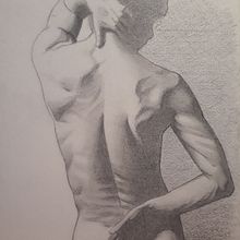 Mi Proyecto del curso: Dibujo de la figura humana en movimiento. Un proyecto de Bellas Artes, Dibujo, Dibujo a lápiz, Dibujo anatómico, Dibujo artístico, Dibujo de Retrato y Dibujo realista de alejandro.dibarq - 13.03.2021