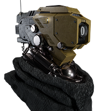 Robot_Head_01(Practica Hard Surface Modeling). Un projet de 3D , et Modélisation 3D de Bernardo López Rios - 10.11.2020