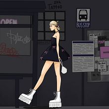 Rosé Blackpink . Un proyecto de Ilustración digital de Esther Garcia - 13.03.2021