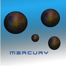 Mercury. Projekt z dziedziny 3D i  Animacja użytkownika Ruth Mascarino - 13.03.2021