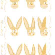 Folha de Excreções do Caio. Un projet de Animation, Animation 2D, Animation de personnages , et Design  de Grazielle D'Almeida - 13.03.2021